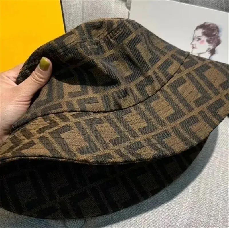 Luxury Designer Brown Fitted Cap For Men And Women Adjustable Four Seasons Sports Golf Pull Wind Fashion Bucket Hat From Hers bags 13.9 DHgate.Com