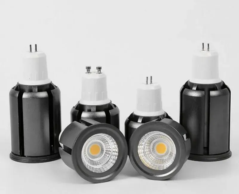 Super Bright GU10 Led Bulbs Light No Dimmable 85-265V 12W 10W 7W 5W 3W COB lamp MR16 12V e14 e27 b22 led Spotlight D1.5