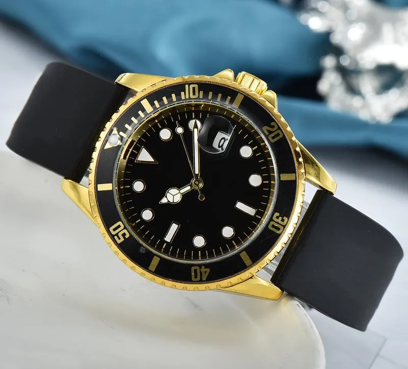 Alta qualidade de luxo superior qualidade relógio 41mm amarelo presidente vidro ásia movimento automático relógios masculinos com caixa