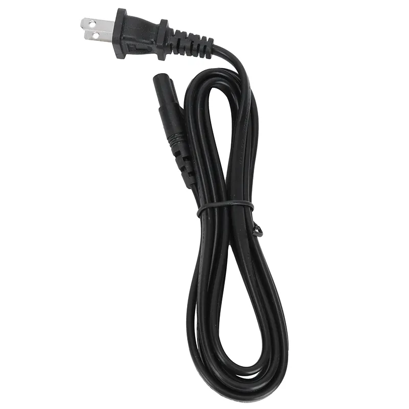 Furniture Component Long 2M 200cm Length 79Inches American Two Flat Pins Plug US Standard Power Cord for Adjustable Desk Lift Chair Recliner Sofa