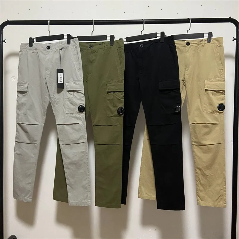 172023 Lo más nuevo de 172023, ropa teñida, pantalones Cargo, pantalón con bolsillo para una lente, pantalones tácticos para hombres al aire libre, chándal suelto, talla M-XXL CCP