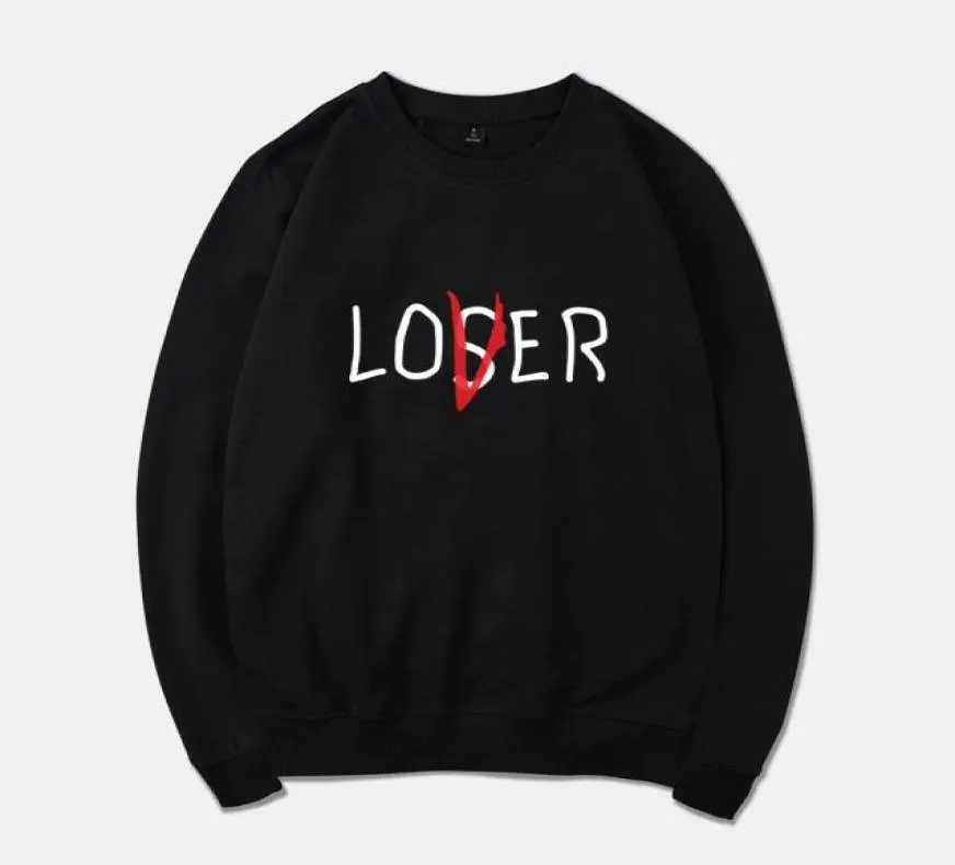 Pennywise Loser Club Lover Hoodies Sweatshirts Autumn Hip Hop Print Hoodie Sweatshirt Stephen King039s It Tracksuit Tops7166198