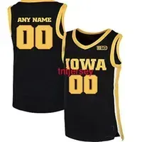 Stitched Custom Iowa Hawkeyes Basketball Jersey Add any name number Men Women Youth XS-6XL