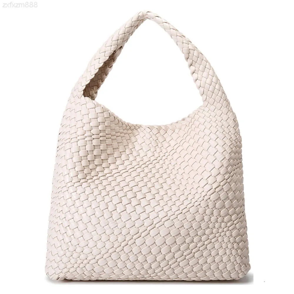 Горячая продажа больших мощностей для переплетения ручной сумки для модного отдыха в стиле покупки с небольшим мешочком