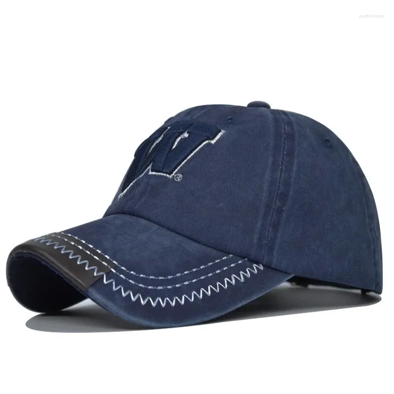 Шариковые кепки, брендовая мужская бейсболка с костями, женские бейсболки, шляпы Snapback для дальнобойщика, Мужская винтажная вышивка W, шляпа для папы Casquette