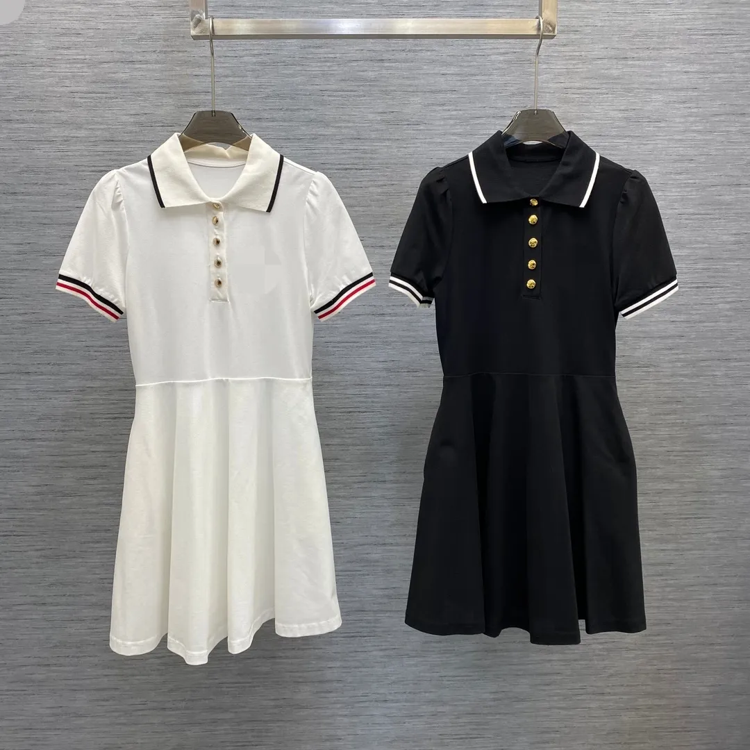 2218 XL 2024 Milan Runway Dress SPring Summer Short Sleeve Above Knee Brand Same Style Womens Dress Fashion High Quality weilanB58