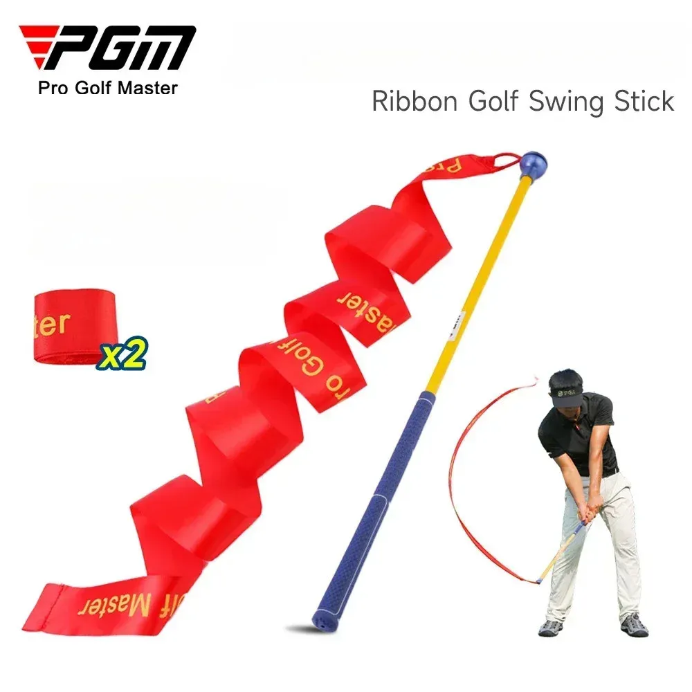 PGM Golf Practitioner Ribbon Swing Stick Sound Practice för att förbättra Swing Speed ​​Training Golf Supplies HGB020 240227