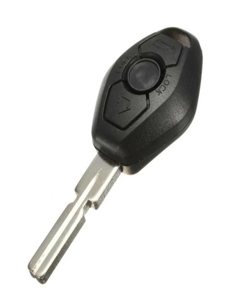 Garanti 100 voiture 4 boutons de remplacement en forme de diamant entrée sans clé télécommande porte-clés émetteur pour BMW 3 5 7 série tête puce 2322843713