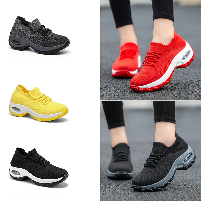 Spring summer new oversized women's shoes new sports shoes women's flying woven GAI socks shoes rocking shoes casual shoes 35-41 210