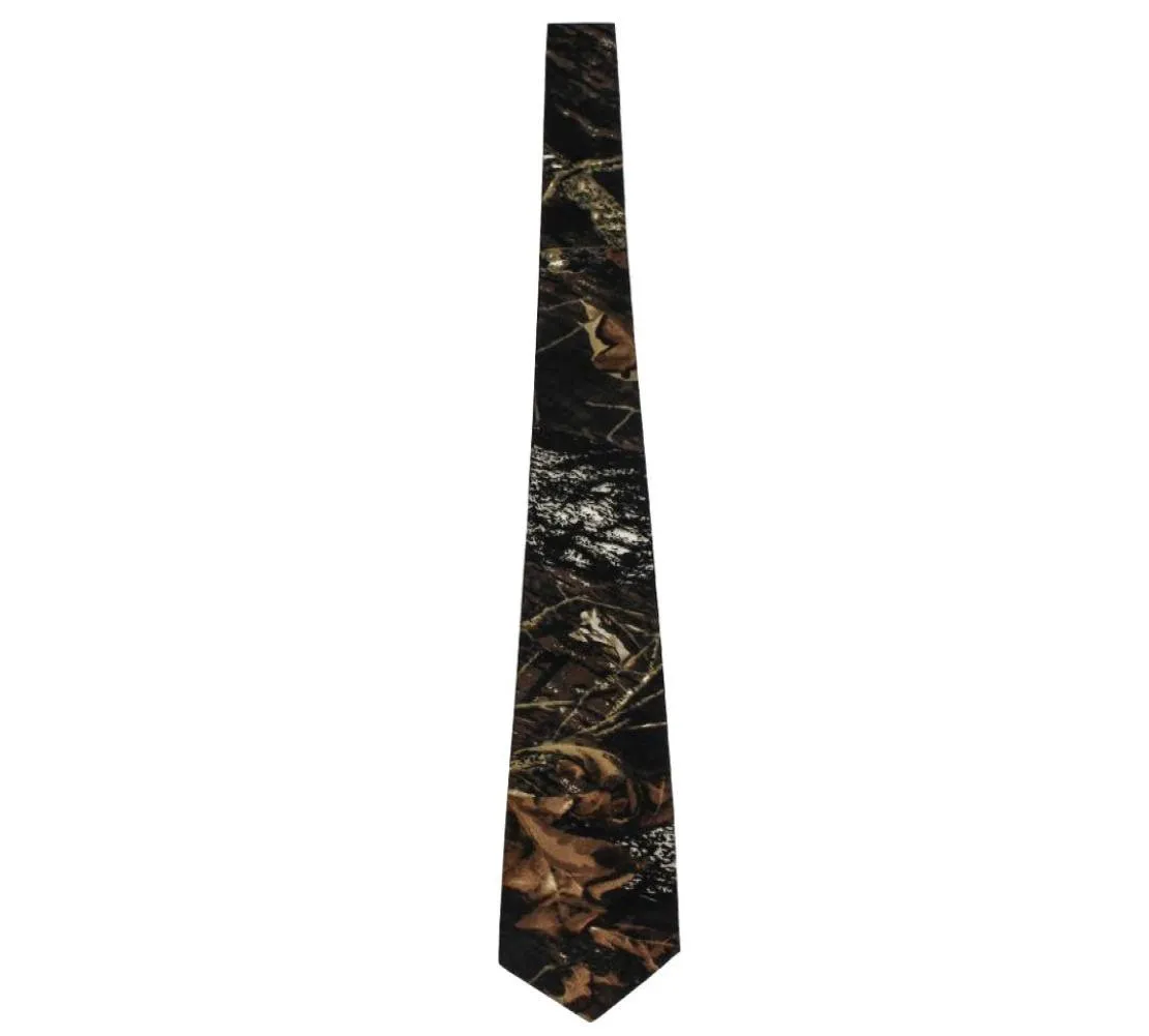 2018 Fashion Camo Handmade Camouflage Neckties Long Camo Ties For Men With Cufflinks4943160
