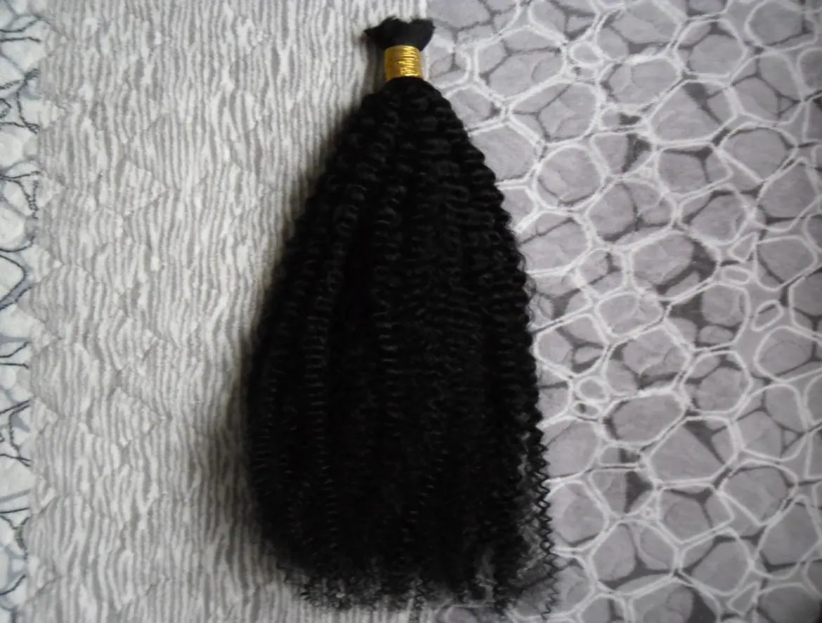 100g cabelo trançado humano em massa afro crespo encaracolado cabelo brasileiro em massa loiro 100 natural cabelo cru 7464930