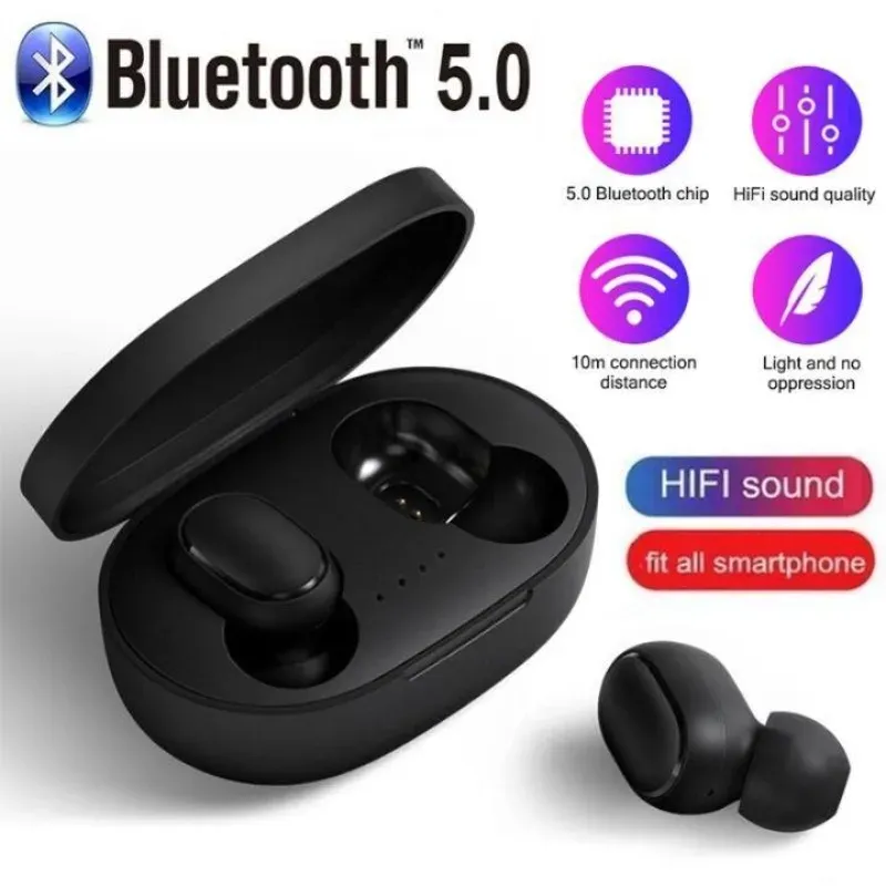 A6s tws fones de ouvido sem fio bluetooth controle esporte fone à prova dwaterproof água microfone música para smartphone xiaomi