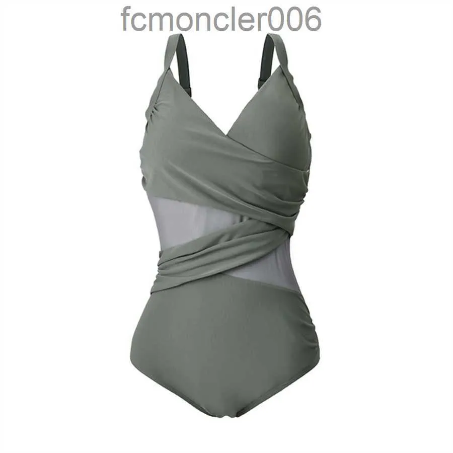 Plus Size Badmode Vrouwen Nieuwe Sexy Mesh Eendelig Badpak Vrouwelijke Grote Badpakken Zomer Beachwear Zwempak 4xl 3GYV