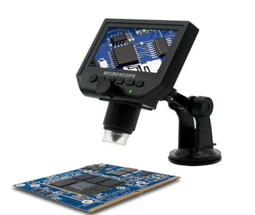 Digitale microscoop biologisch experiment instrument product testen elektronisch onderhoud HD 600 keer scherm industriële microsco7569665