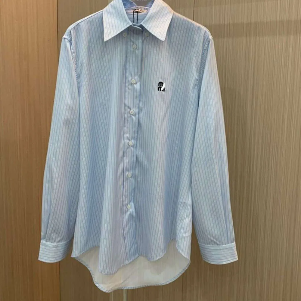 Koszulki koszuli koszule damskie wiosna moda litera haft graficzna bluzka z długim rękawem bluzka kardotowa