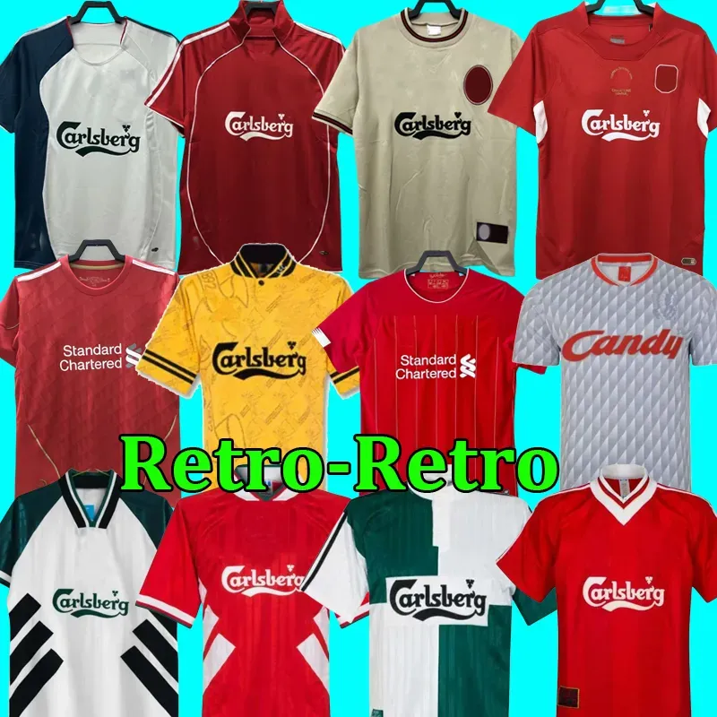 08 09 10 11 01 02 97 96 85 86 1965 FOWLER Soccer Jerseys 93 95 Retro Gerrard 04 05 14 15 Suarez TORRES 1984 DALGLISH Maillots de football 1989 06 07 Maillot Camiseta de Futbol