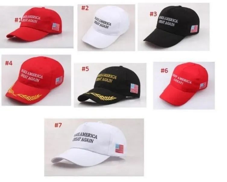 Les casquettes de baseball brodées rendent l'Amérique encore plus grande, chapeau Donald Trump