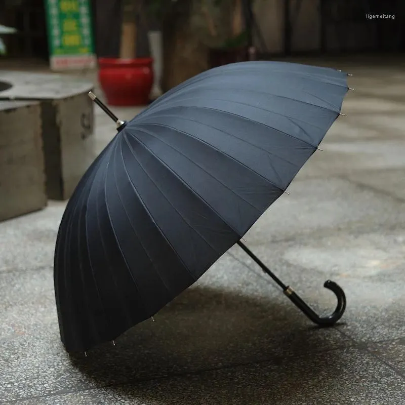 Parasol golf luksusowy parasol dżentelmeńczycy wiatroodporne długi uchwyt wzmocniona chińska duża kobieta paraguas de lluvia słoneczny anioł
