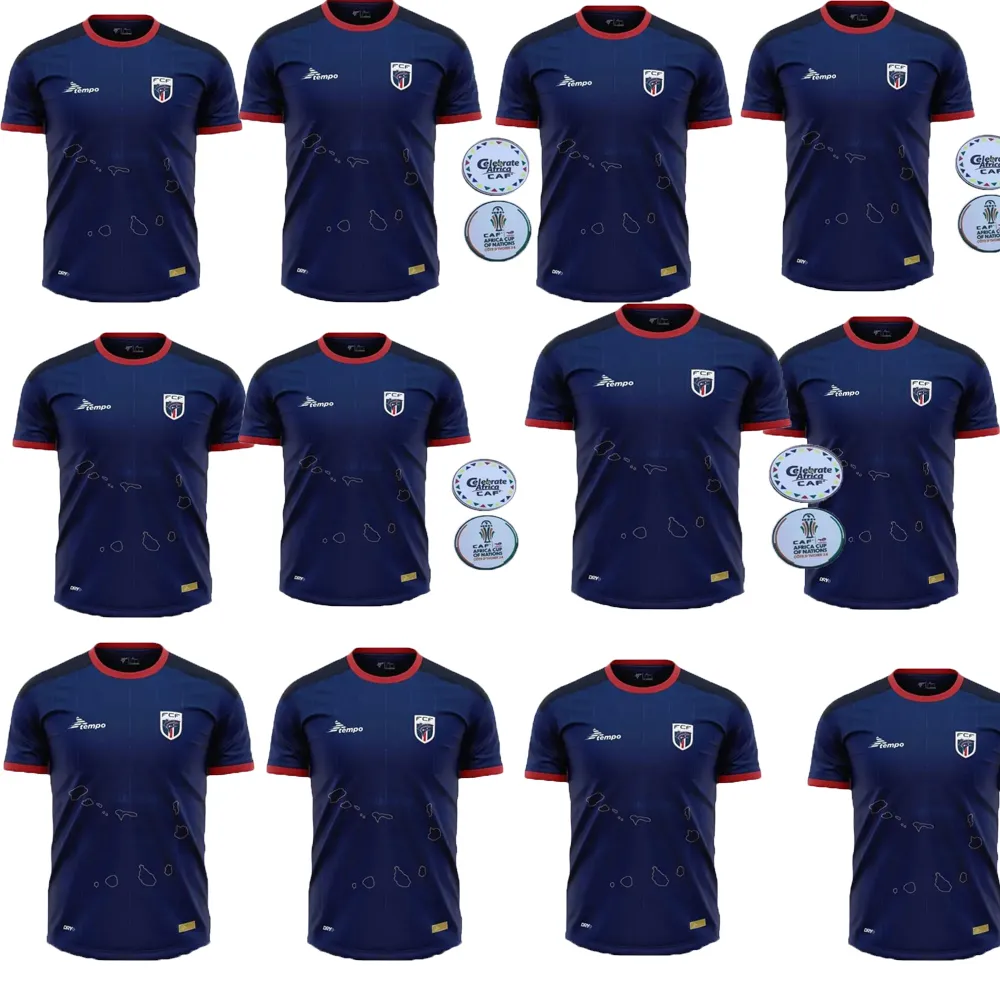 Cape Verde Soccer Jerseys 2024 25 Home Away Third Football Terts 2023 Africa Cup Cup Men Mens lets