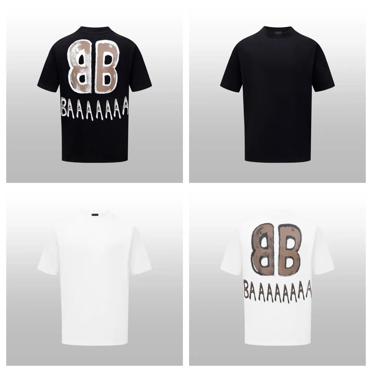 Version haute d'été pour hommes et femmes même T-shirt de créateur en coton T-shirt décontracté réfléchissant en vrac Alphabet imprimé chemise à manches courtes Hip Hop street wear T-shirt # 27
