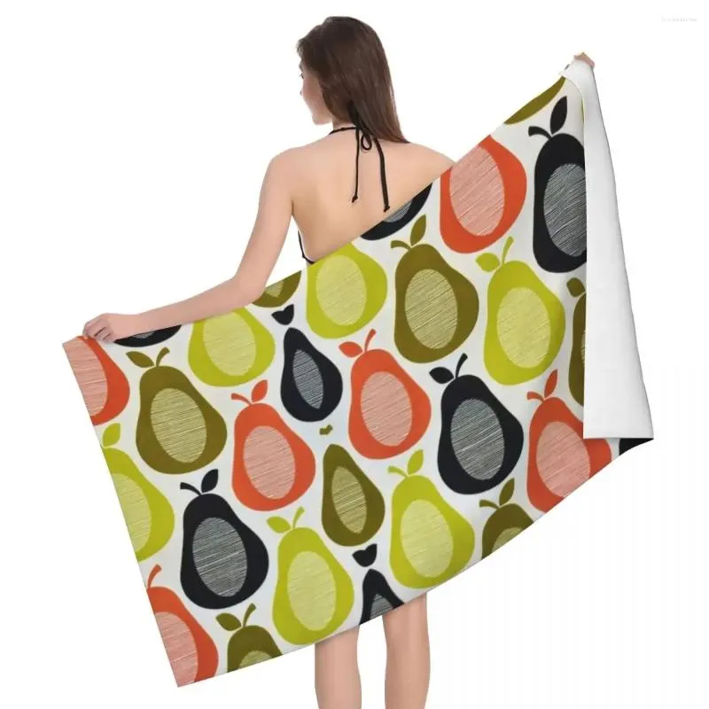Towel Kiely Orla Floral Absorbent Microfiber Beach Bath Quick Dry Scandinavian Bathroom Yoga Towels