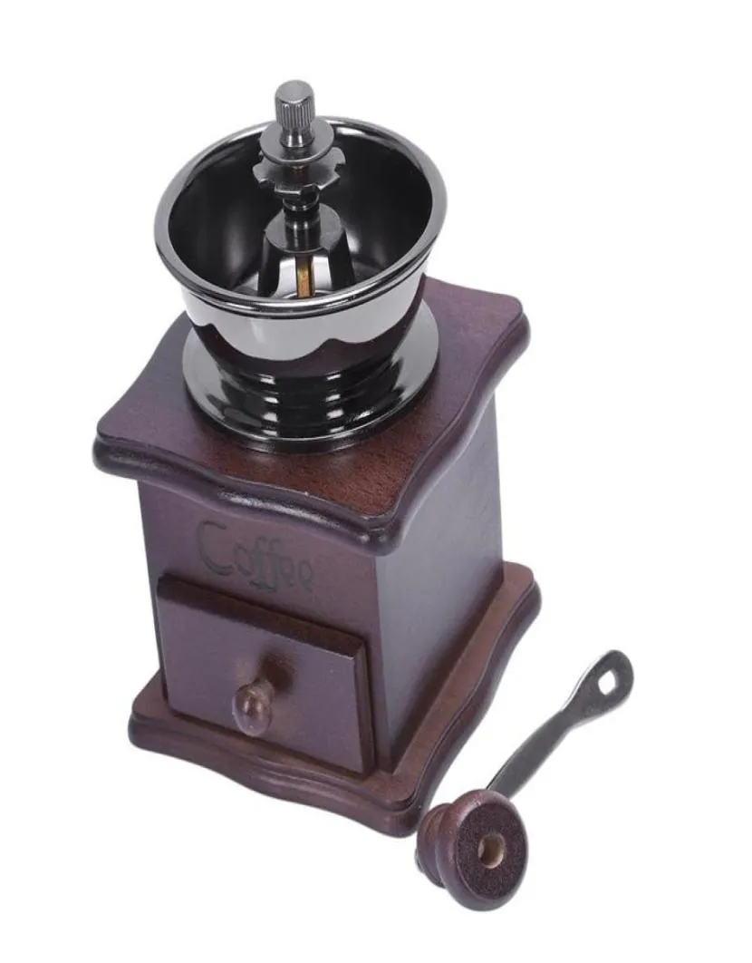 Manual Coffee Grinder Hand Beans Grinding Machine Burr MillManual Bean Grinder Roasters8705948