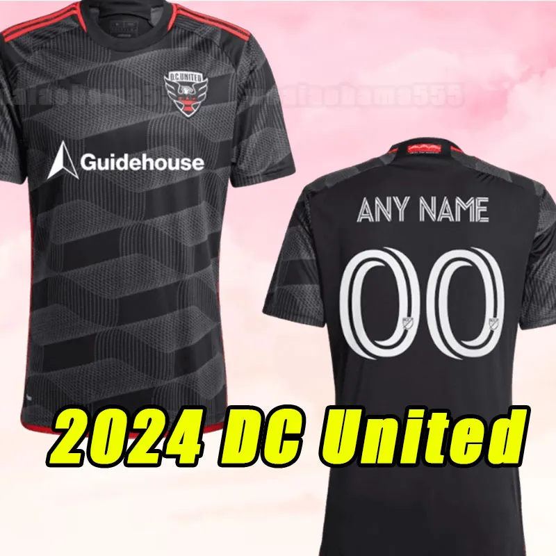 MLS 2024 2025 Washington DC United Soccer Jerseys 16 PEREZ 4 HINES-IKE 13 BRILLANT 5 MORENO 31 GRESSEL CANOUSE ROONEY Kits de chemise de football 24 25