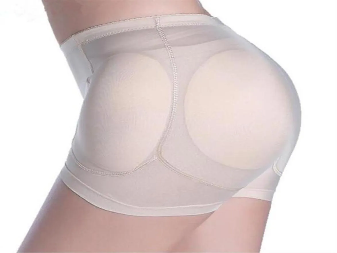 Fournisseur d'usine 4pcs Pads Enhancers Faux Cul Riche Hip Shapers Contrôle Culotte Amovible Rembourré Minceur Sous-Vêtements Entrejambe Pad Sexy1908045