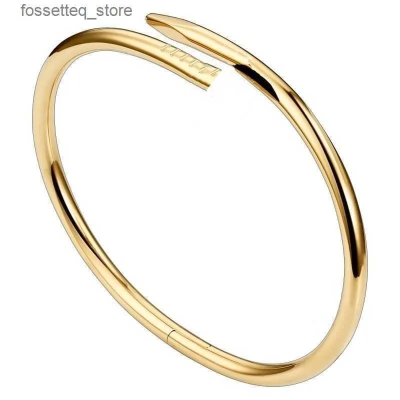 Colares Pingente Bangle Gold Bangle Jewellery Designer para Mulheres Jóias Prata Rosa Design S Sul Americano Unissex Aniversário Aço Inoxidável Mulheres Homem L240309