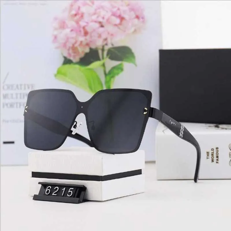 2024 Luxury Designer luxury designer sunglasses Overseas New for Men and Women Street Photography Sunglasses Polarized Glasses 6215