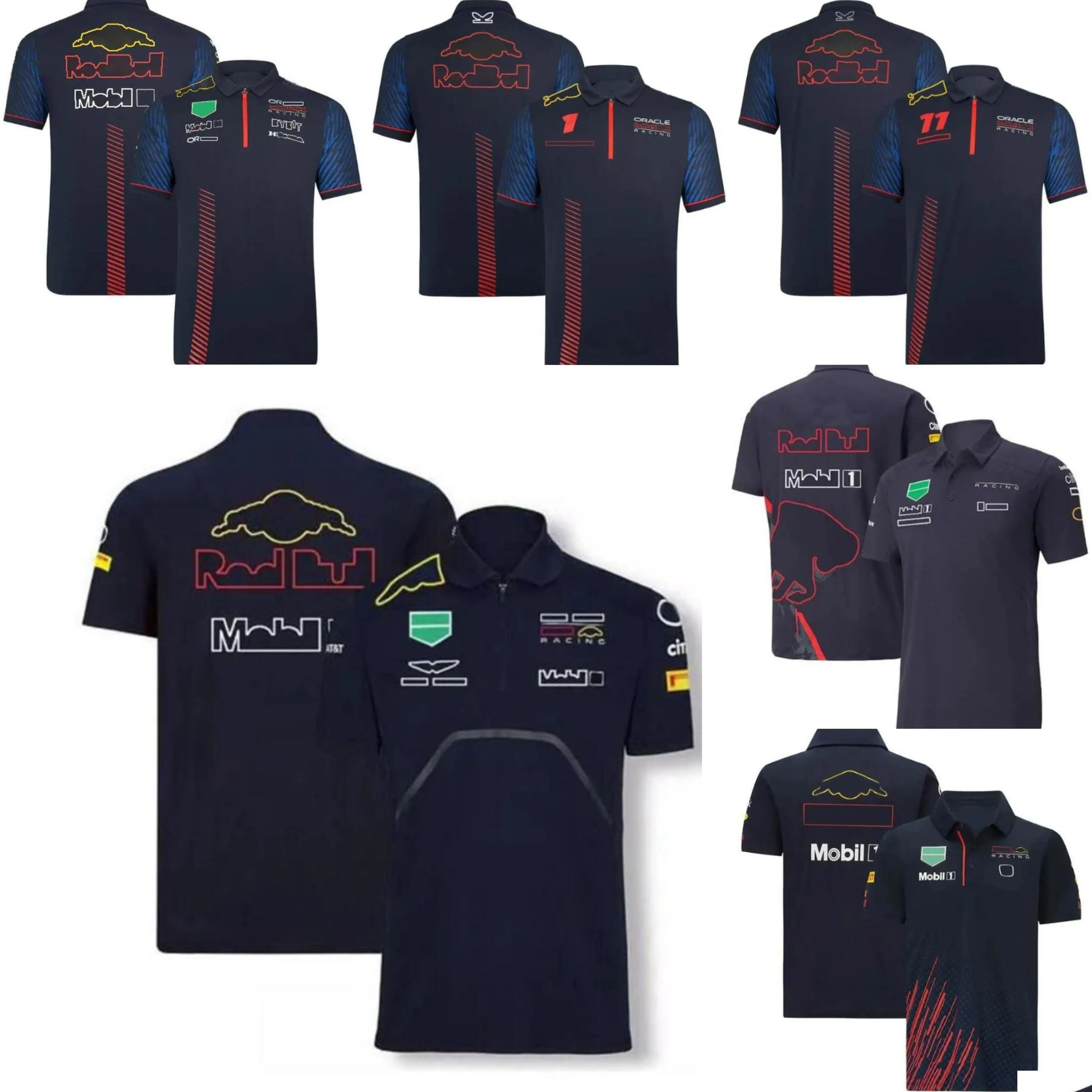 Motorkleding F1 Racing T-shirt zomerteam shirt met korte mouwen met aangepaste droplevering auto's motorfietsen motorfiets acce dhcad