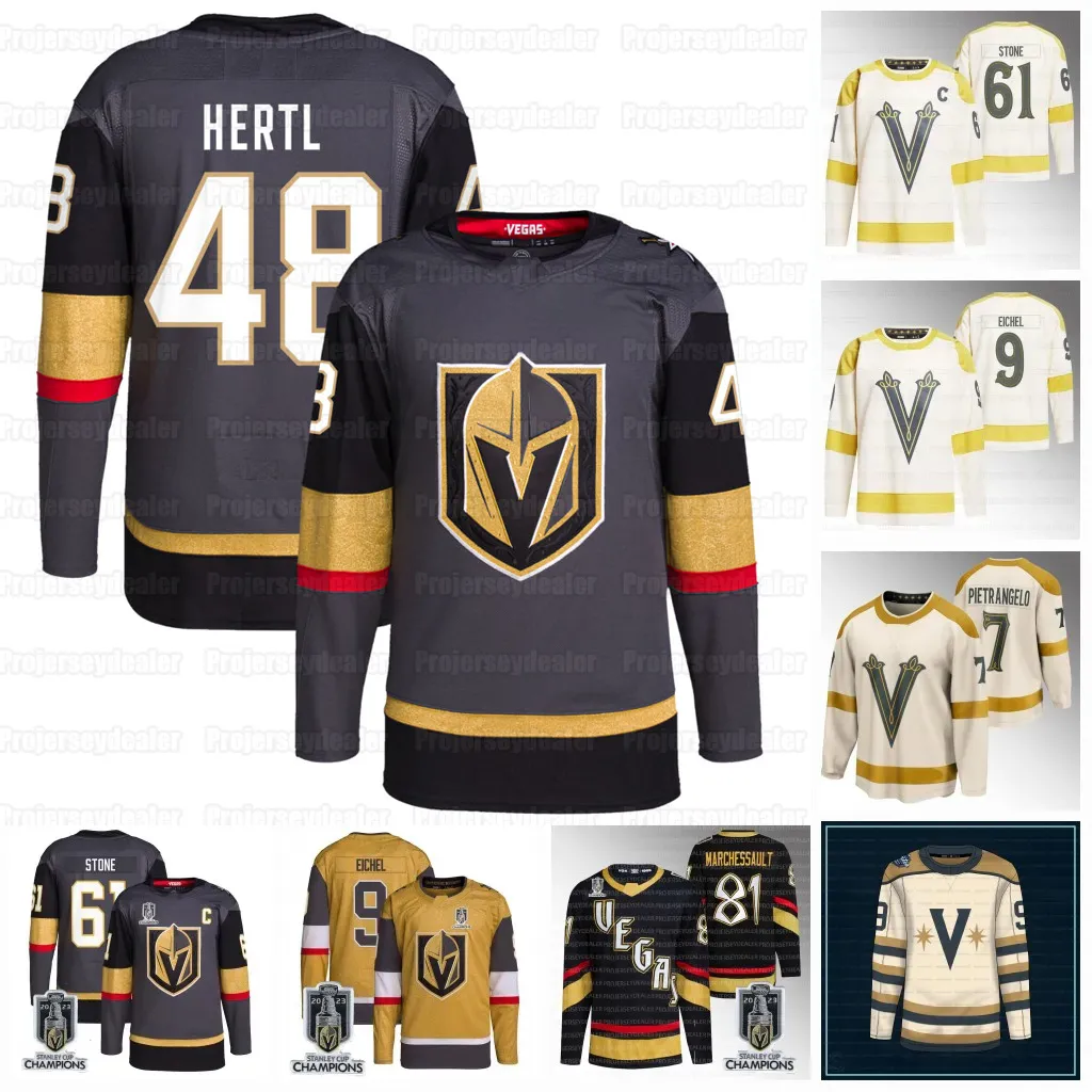 Knight Jersey 2024 Tomas Hertl Golden Jack Eichel William Karlsson Jonathan Marchault Stephenson Nicolas Roy Hill Mark Stone Vegas Phil Kessel Noah Hanifin