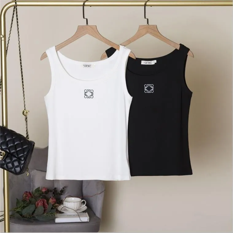 Dames T-shirts Zomer Dames Tops Tees Crop Top Borduren Sexy Off-shoulder Zwarte Tank Top Casual Mouwloos Backless Top Shirts Effen Kleur Ves