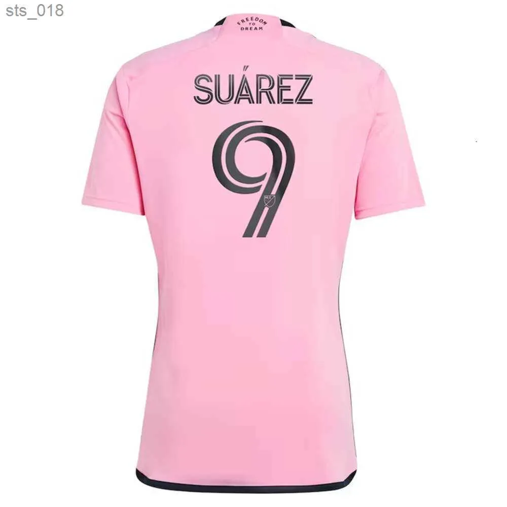 Maillots de football 24/25 MESSIS Fans Player Version Hommes Enfants 23 24 s FC Home Away Chemises SUAREZ Maillots de football SERGIO JORDI ALBA MOTA Kits de football H240309