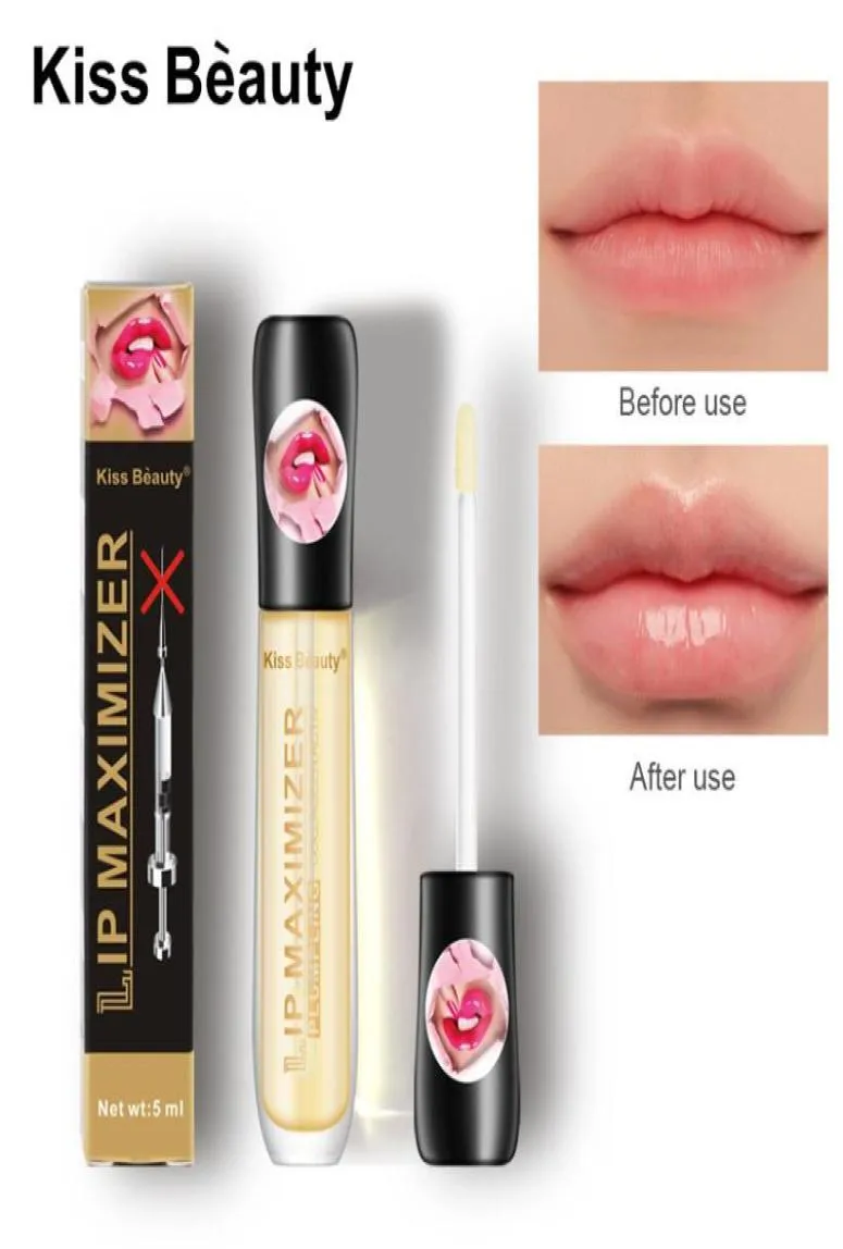 Maquiagem Lip Plumper Colágeno Gloss Lip Care Soro Reparação Máscara Reduzir Linhas Finas Aumentar Elasticidade Hidratante Lábios Plumping K3323656