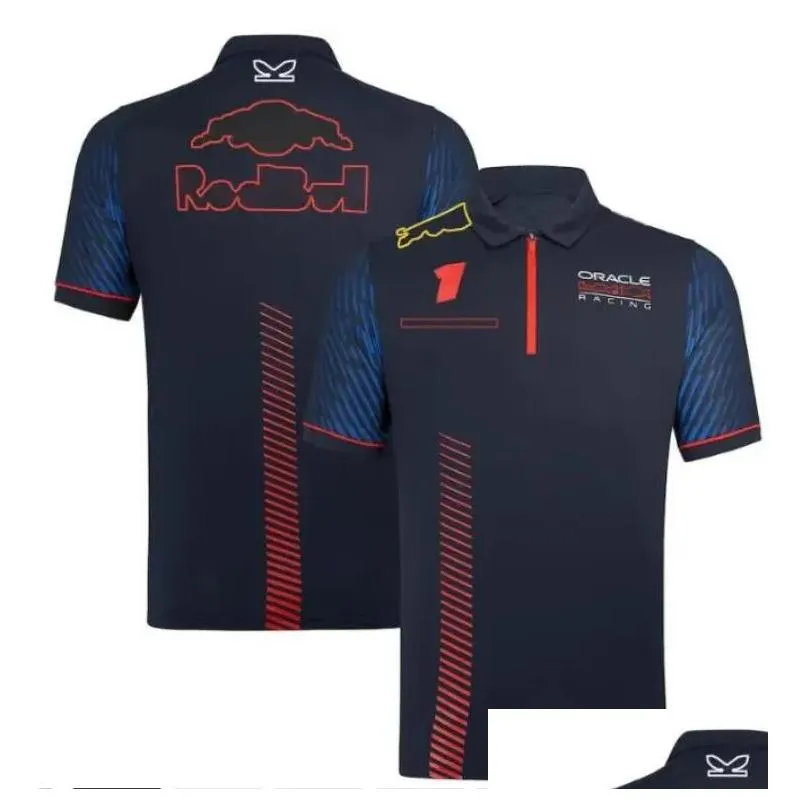 Motorradbekleidung F1 Racing Shirt Sommer Team Kurzarm Gleicher Stil Angepasst Drop Lieferung Automobile Motorräder Motorrad Acc Dh258