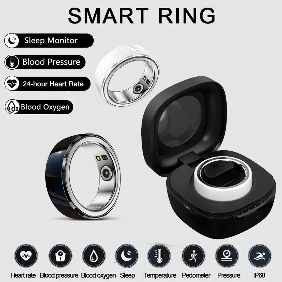 2024 Smart Ring Health Monitor dla mężczyzn Mężczyzn termometru