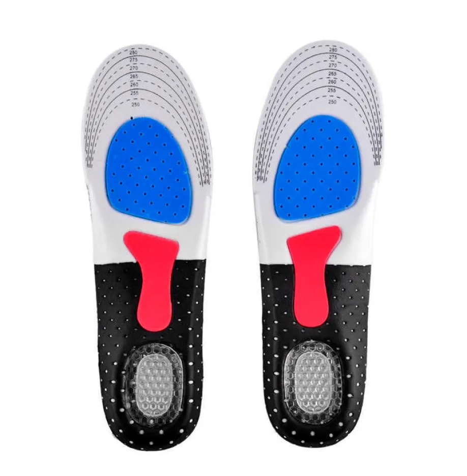 Unisex Ortic Arch Support Shoe Pad Sport Running Gel Inlegzolen Insert Kussen voor Heren Dames 3540 maat 4046 maat te kiezen 061303063013