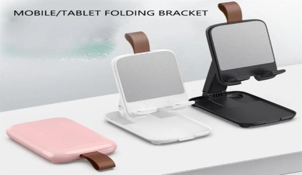 Cell Phone Mounts Telescopic Folding Desktop Mobile Phone Bracket Tablet Lazy Bracket55854557616842