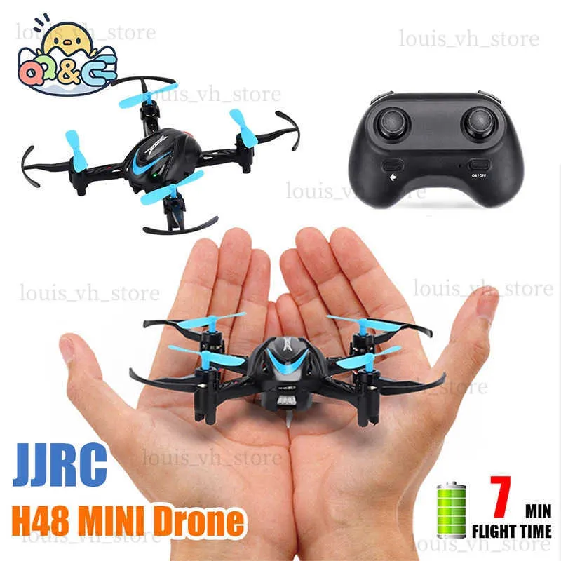 Intelligente Uav JJRC H48 Mini Drone per bambini RC giocattolo Quadcopter UFO telecomando a infrarossi elicottero a quattro assi volo Dron Ragazzi giocattoli per bambini T240309