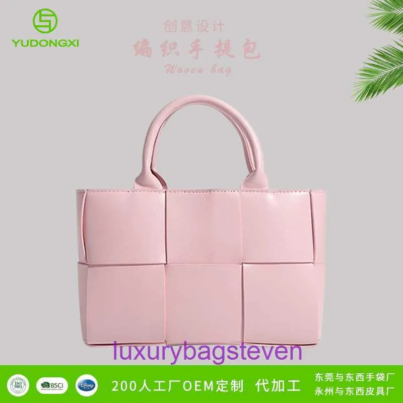 Bottgss Ventss Tote Echtes Leder Handtasche Hohe Qualität Neue Mode Textur Big Bag Woven Tote Damen Leder Große Kapazität Handheld Haben Echt Logo