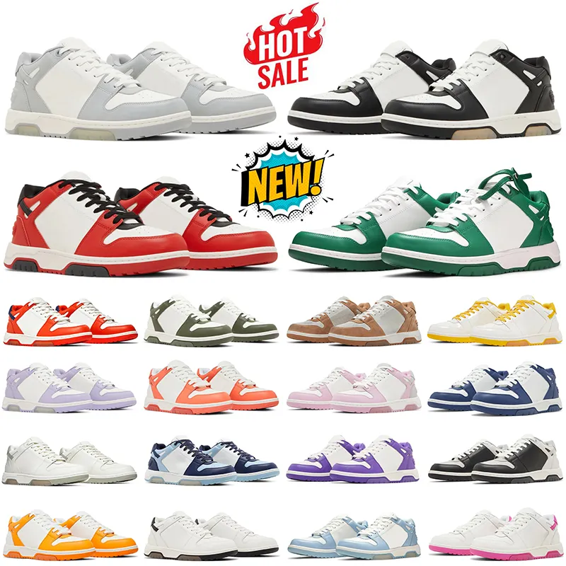 off white shoes offwhite out of office Beyaz Kızıl Kızıl Orange Yeşil Yeşil Adamlar'ın dışarıdaki spor eğitimcileri