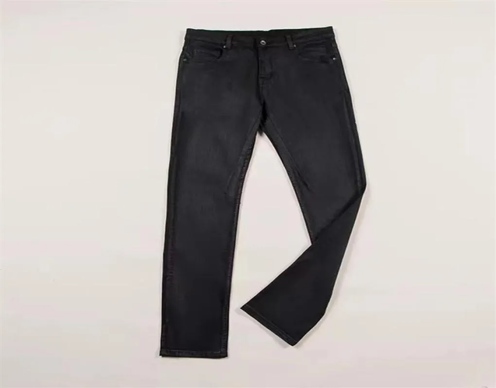 Dor gum szczotkowane dżinsy podstawowe styl homme autorstwa Hedi High Street Pants High Version292S2730336