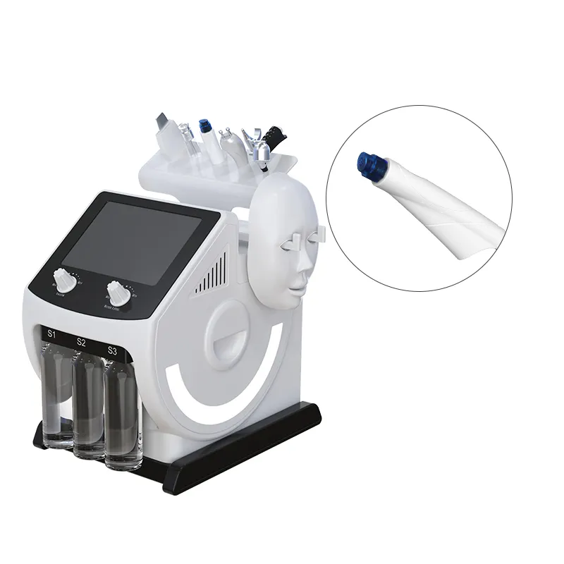 6 in1 Hydra Water skórka Dermabrazion z maszyną do hydrofazowej/mikrodermabrazji w Hydro Microdermabrazion Maszyna twarzy do użytku w salonie urody