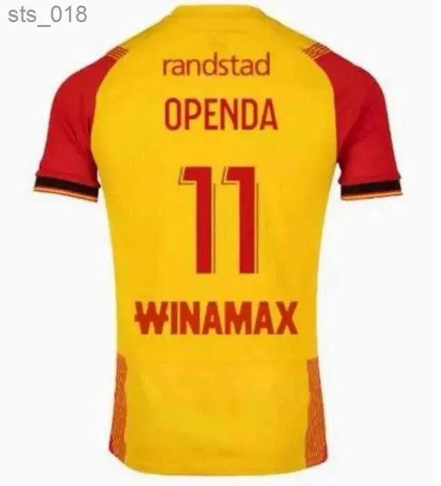 Maillots de football 23 24 RC Lens Soccer Jerseys 4XL Accueil Jaune Saint-Barbe Spécial Kakuta Openda Ganago Sotoca Fofana Maillot de football 2023 2024 HommesH240309