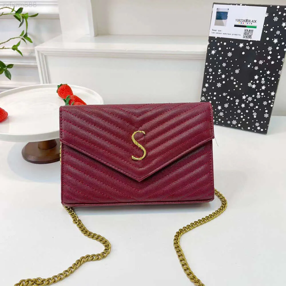 Designer Shoulder Womens Bag Crossbody Chain Handbag Fashion High Quality Pu Leather Purse Shopping Changchen-231205-54