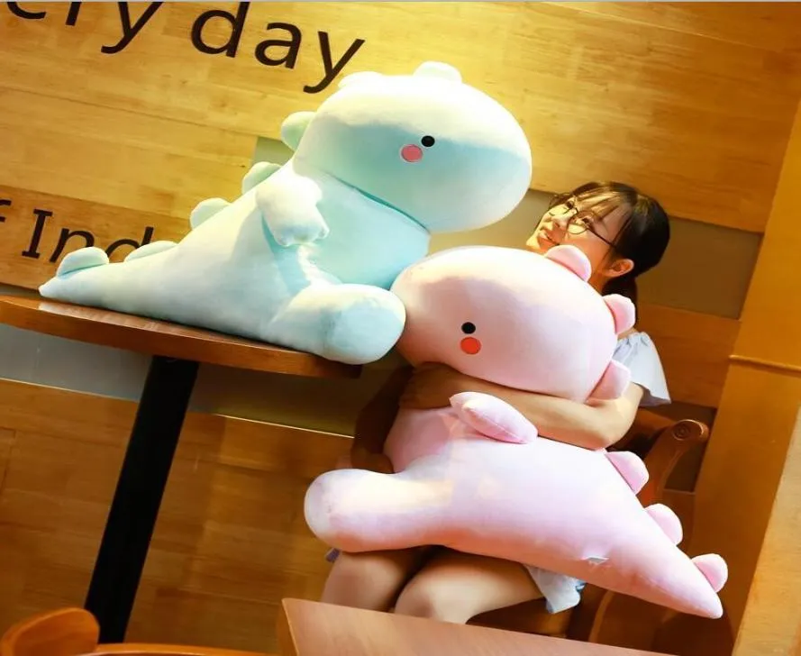 3050 cm Super Soft Lovely Dinosaur Plush Doll fylld Dino Toy Kids Huggble Animal Dragon Plush Pillows MX2007162461871