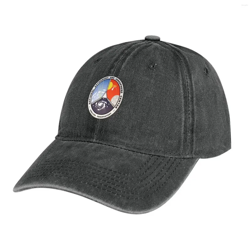 Berets National Astronomy and Ionosphere Center (NAIC) Logo Cowboy Hat Sun Cap Fishing Rugby Snapback Women Hats Men's