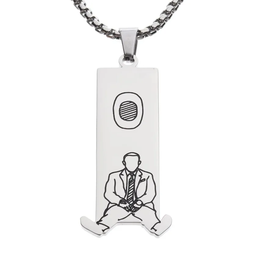 Mac Miller Zwemmen Hanger Ketting Europese en Amerikaanse Modemerk Mannen en Vrouwen Hip Hop Persoonlijkheid Paar Straat Sieraden A241b