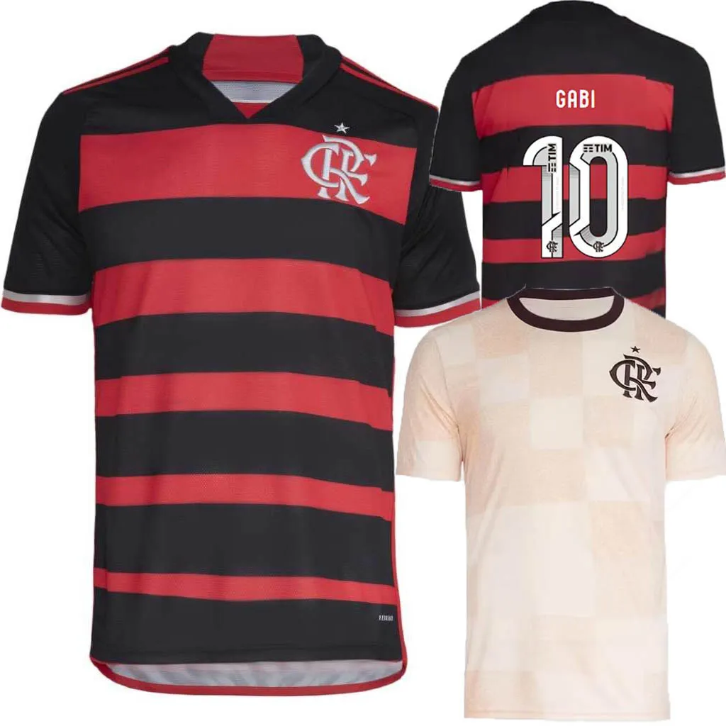 Maillots de football Flamengo 2024 2025 VIDAL DE ARRASCAETA GABI maillots de football PEDRO B.HENRIQUE E.RIBEIRO camisa Flamengo 24 25 Outubro Rosa maillot d'entraînement pré-match